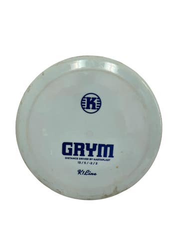 Used Kastaplast K1 Grym 174g Disc Golf Driver White  11692-S000156479