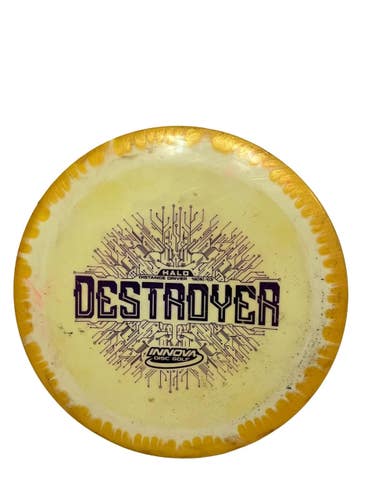 Used Innova Halo Destroyer 174g Disc Golf Driver Yellow  11692-S000156455