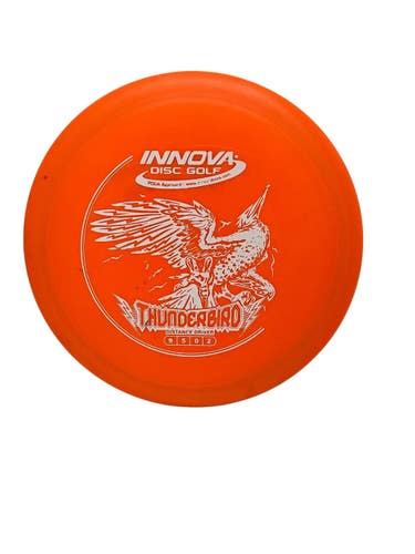 Used Innova DX Thunderbird 170g Disc Golf Driver Orange  11692-S000156450