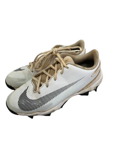 Used Nike Diamond Clutch Jr 5 BB/SB Cleats White  11692-S000156279