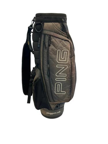 Used Ping Retro Mens Cart Bag Navy Blue 11692-S000156257