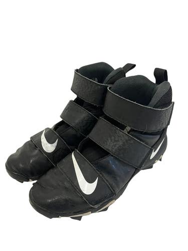 Used Nike Force Savage Shark Jr 6 FB Cleats Black  11692-S000156252
