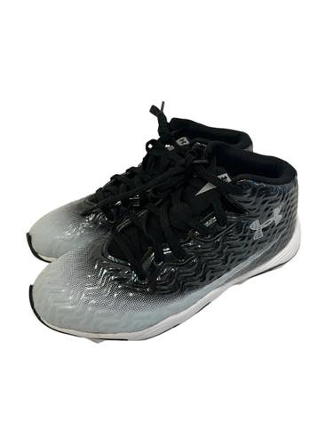 Used Under Armour Spotlight Hammer Jr 3 FB Cleats Black  11692-S000156247