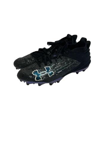 Used Under Armour Blur Smoke Mens 7.5 Adult FB Cleats 11692-S000156181