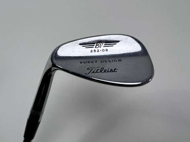 LEFTY Titleist Vokey Chrome 200 Gap Wedge GW 52* 8 Bounce TT DG Stiff LH