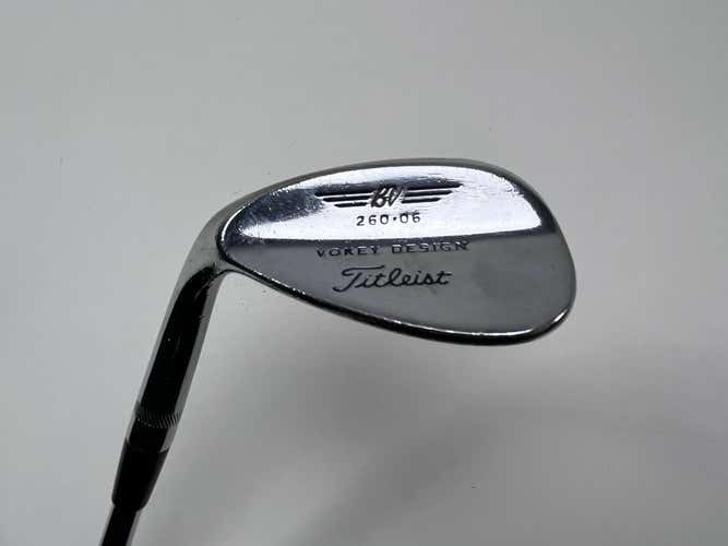 LEFTY Titleist Vokey Chrome 200 Lob Wedge LW 60* 6 Bounce TT DG Wedge LH