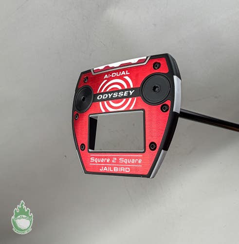 Used Right Handed Odyssey Ai-Dual JailBird 35" Putter Steel Golf Club