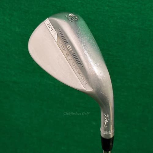 Titleist Vokey SM8 Chrome 56-10S 56 Sand Wedge Vokey Design Steel Wedge Flex