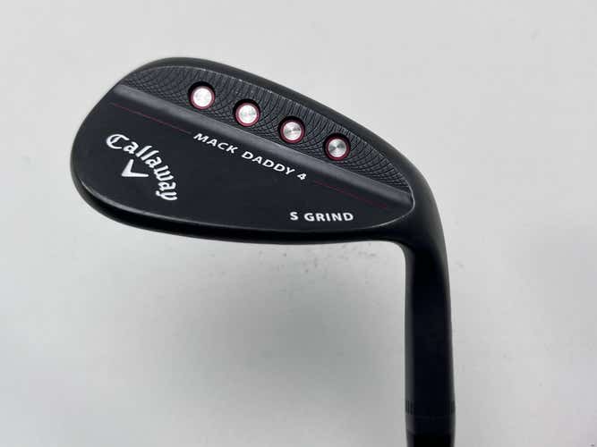 Callaway Mack Daddy 4 Black Gap Wedge GW 52* 10 Bounce S TT DG 115g Stiff RH