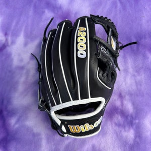 Black Wilson A2000 RH Infield Baseball Glove 11.5" (New)