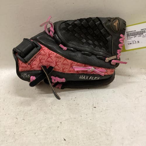 Used Mizuno GPP 1154 BB/SB Glove RH Throw Black 11 1/2" 11725-S000505128