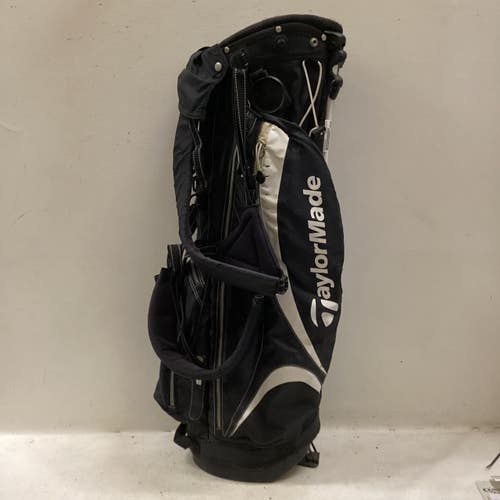 Used Taylormade 6 WAY STAND BAG Mens Stand Bag Black 11725-S000505288