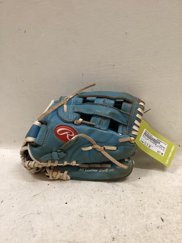 Used Rawlings H115HCBW BB/SB Glove RH Throw Carolina Blue 11 1/2" 11725-S000507332