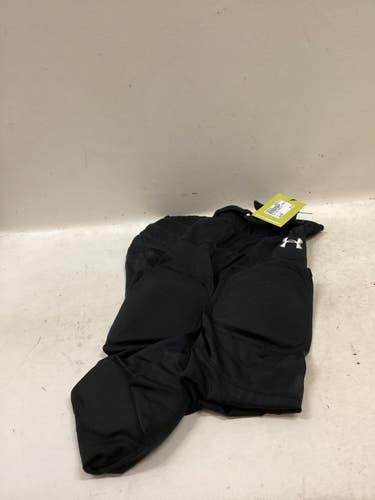 Used Under Armour Youth FB Integrated Pants Black MD 11725-S000507367