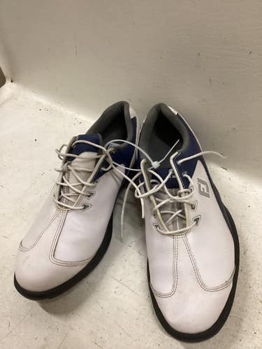 Used Foot Joy Mens Golf Shoes White Senior 10 11725-S000504927