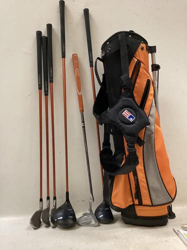 Used US Kids ORANGE 51 Jr Package Set RH Orange 7 Piece 11725-S000507452