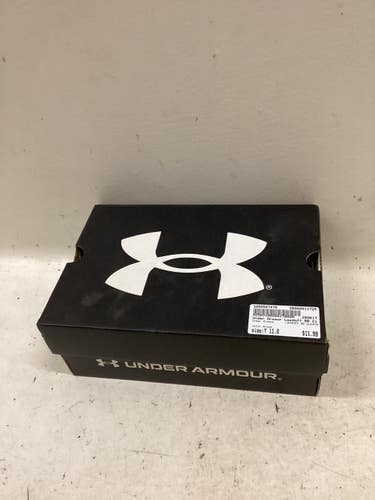Used Under Armour LEADOFF BB CLEATS BB/SB Cleats Black Youth 11.0 11725-S000507475
