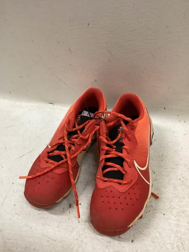 Used Nike DIAMOND BB/SB Cleats Red Junior 03.5 11725-S000504224