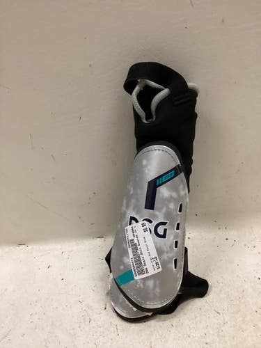 Used Soccer Shin Guards Junior Grey And Royal Blue LG 11725-S000504471