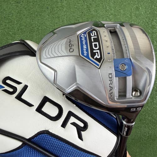 Taylormade SLDR 460 Driver 9.5 Fujikura Speeder 57 Stiff Flex 45.25