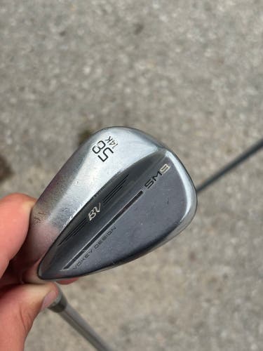 Men's Titleist Vokey SM9 Left Hand Wedge Wedge Flex 58 Degree Steel Shaft (Used)