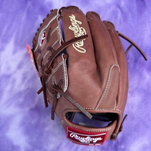 Brown Rawlings Heart of the Hide LH Outfield Baseball Glove 11.25" (New)