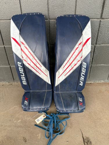 32" Intermediate Bauer Vapor 3X Goalie Leg Pads (Used)