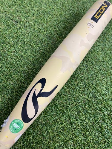 Rawlings Icon Composite (2 5/8") BBCOR Bat 2025 (-3)