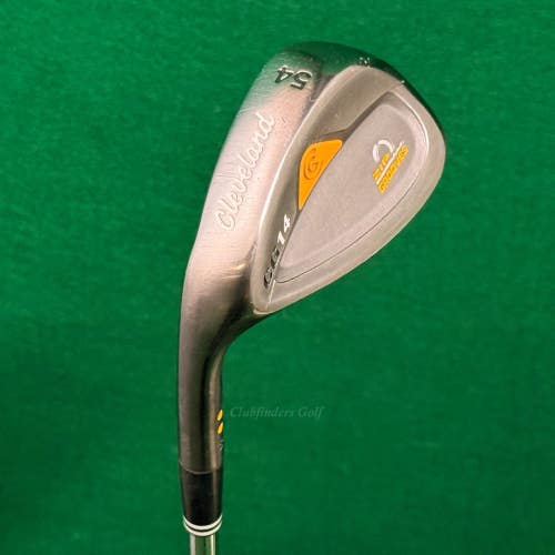 LH Cleveland CG14 Zip Grooves 54-12 54 Sand Wedge Traction Steel Wedge Flex