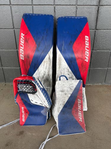 36" Senior Bauer Flylite Goalie Full Set Regular (Used)