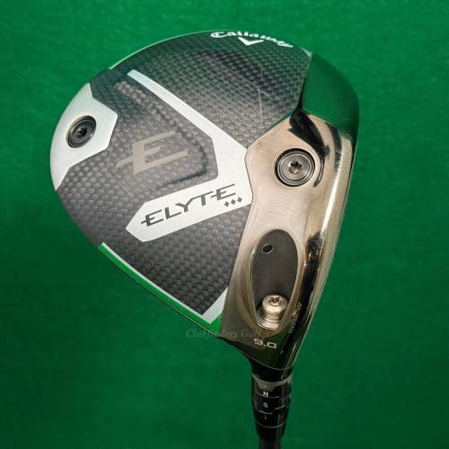 Callaway ELYTE Triple Diamond 9 Driver Mitsubishi Tensei 1K Black 65 ExStiff