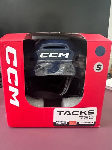 New Small CCM Tacks 720 Helmet without cage