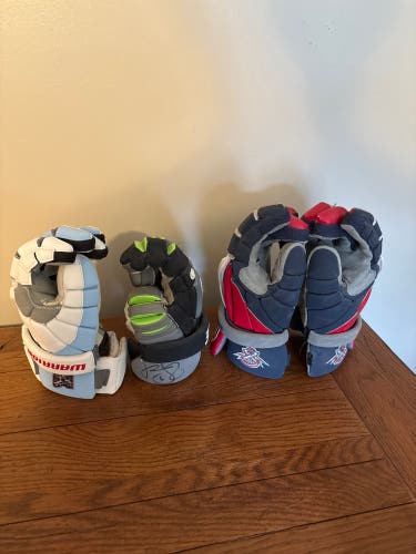 Signed/Game worn MLL Gloves (Trade/Negotiate Price)