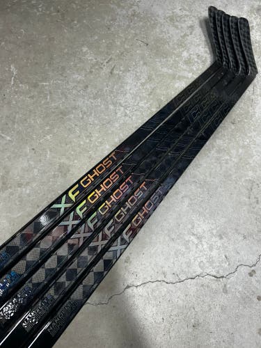 5 PACK 85 Flex Custom Pro Kane Curve Senior CCM XF Ghost Pro Left Hand Hockey Stick (New) Pro Stock