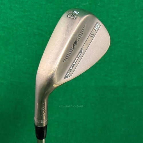 LH Titleist Vokey SM10 Nickel 50-8F 50 Gap Wedge Vokey Design Steel Wedge Flex