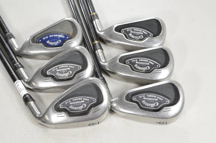 Callaway Steelhead X-16 Pro Series Iron Set Graphite #225441