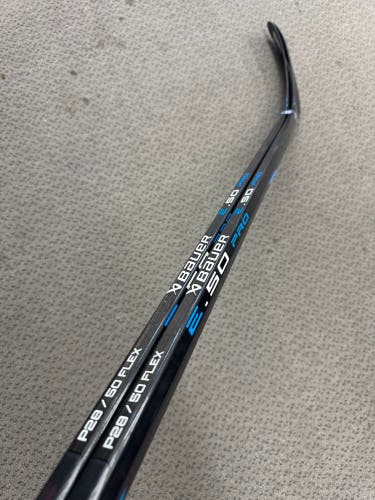 2-Pack Junior Bauer Nexus E50 Pro Right Handed Hockey Stick P28 50 Flex (New)