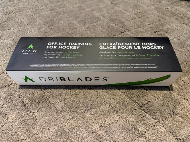 Alien Kinetics DriBladesTM Off-Ice Hockey Training Blades – Pair (Size 254)