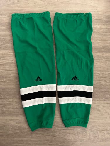 Green Senior Large Adidas Socks Pro Stock Like New