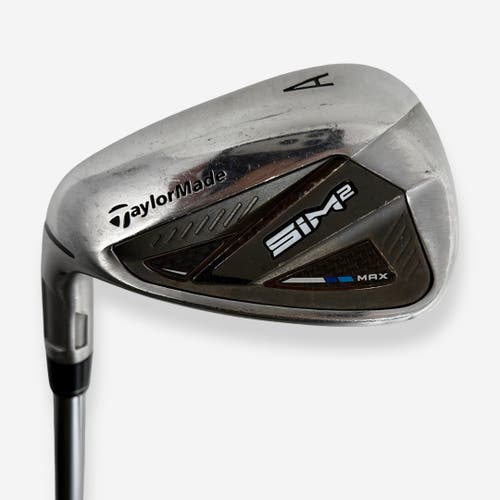 Taylormade Sim 2 Max Approach Wedge Left Handed Stiff Flex Steel Shaft