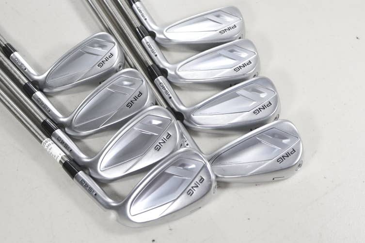 Ping i540 4-W,UW Iron Set Senior Flex Black Dot RH SteelFiber 70g #225655