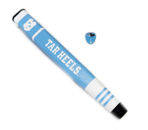 NEW Team Golf NC Tar Heels Jumbo Putter Grip w/Ball Marker