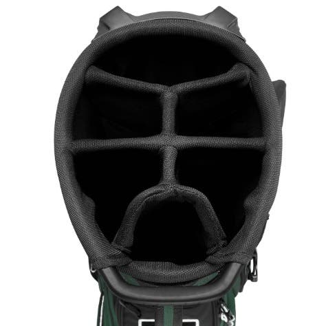 Mizuno BR-D4 Stand Bag (Jungle Green, 9.5" 6-way Top) 2024 NEW