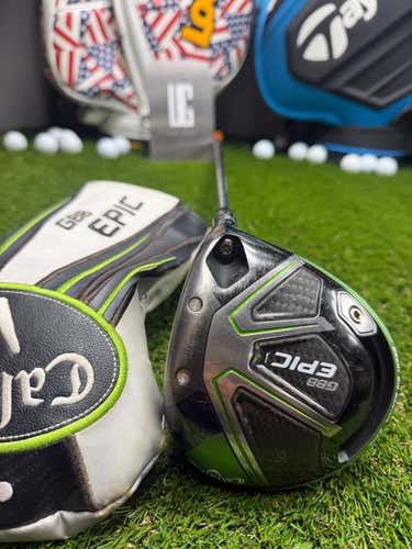 Callaway - GBB EPIC Driver 9.0 Graphite - HZRDUS 55g- Stiff Flex - RH + HC