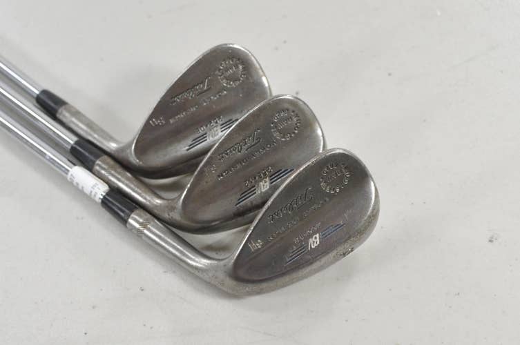 Titleist Vokey Raw 200 Series 52*, 56*, 60* Wedge Set DG Right Steel #224407
