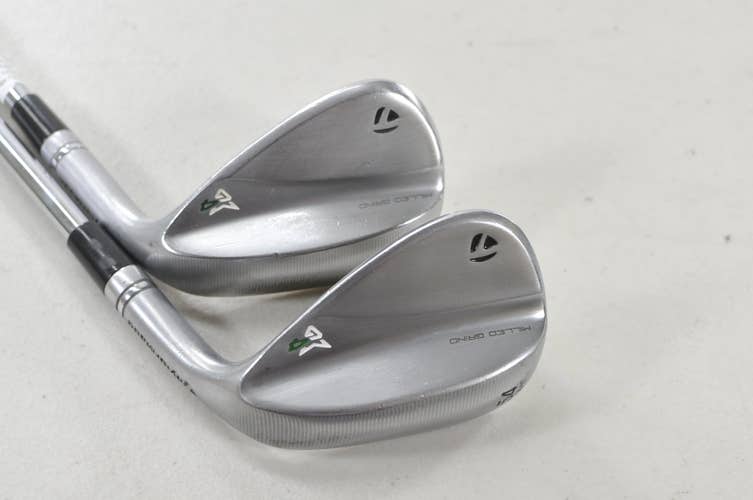 TaylorMade Milled Grind 4 Raw 54*, 58* Wedge Set DG 115 Wedge Flex Steel #225692