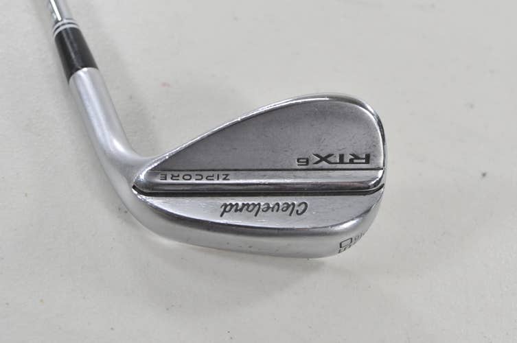 Cleveland RTX-6 Zipcore Tour Satin 50*-10 Wedge DG Spinner Right Steel #225730