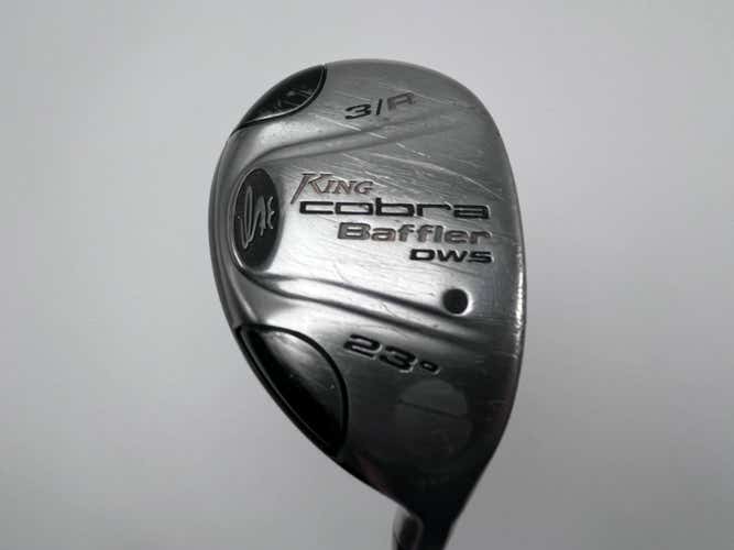 Cobra Baffler DWS 2008 3 Hybrid 23* Aldila Proto HL By You 60g Senior Graphite