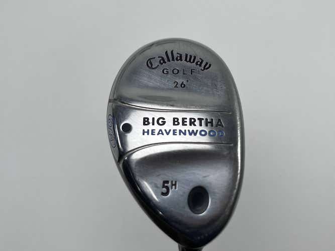 Callaway Big Bertha Heavenwood 5 Hybrid 25* Big Bertha Gems 55 Ladies RH