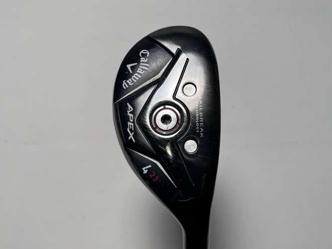 Callaway Apex 4 Hybrid 23* LAGP Ozik 85g Stiff Graphite Mens RH Midsize Grip